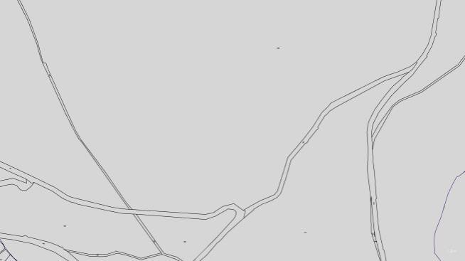 Katastrální mapa pozemků a čísla parcel Vrkoslavice