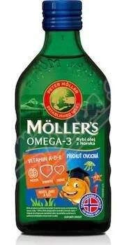 Mollers Omega 3 Ovocná příchuť 250ml