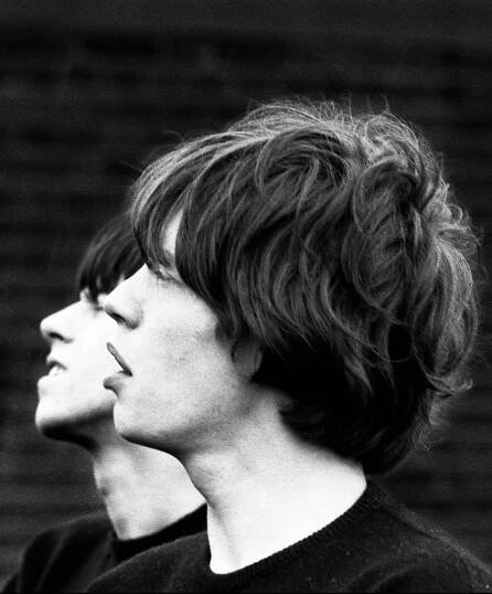 Mick Jagger and Keith 1968