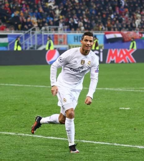 Cristiano ronaldo z Realu madrid — Stock obrázek