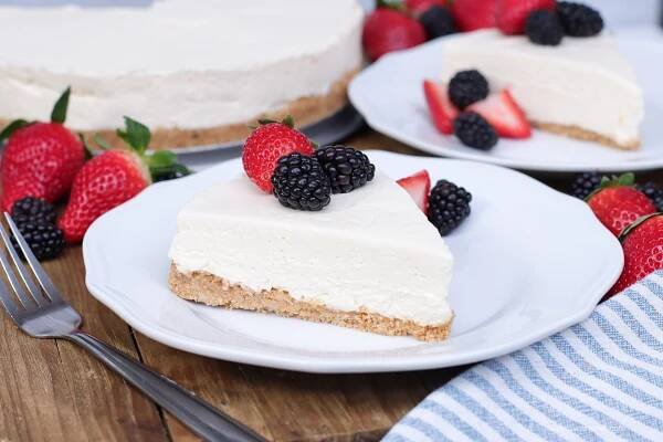 easy best no-bake cheesecake