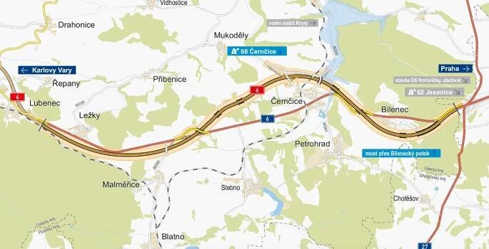 Dálnice D6 se krok za krokem blíží k Varům. Šéf ŘSD vysvětluje, proč se úseky krájí jako salám - Zdopravy.cz