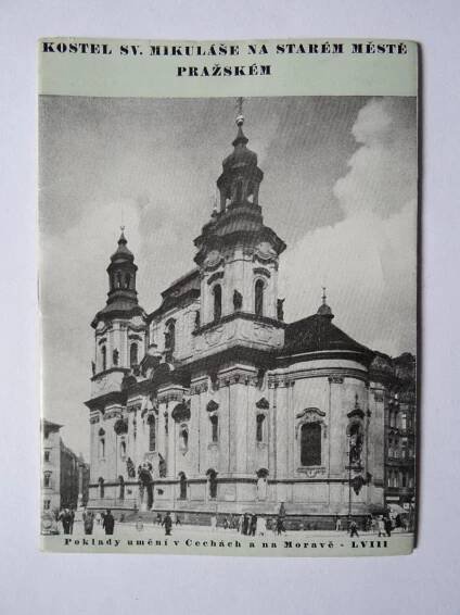 KOSTEL SVATÉHO MIKULÁŠE NA STARÉM MĚSTĚ- PRŮVODCE - Knihy a časopisy