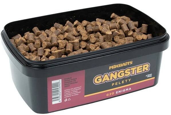 Mikbaits Gangster pelety 700g G20 Enigma