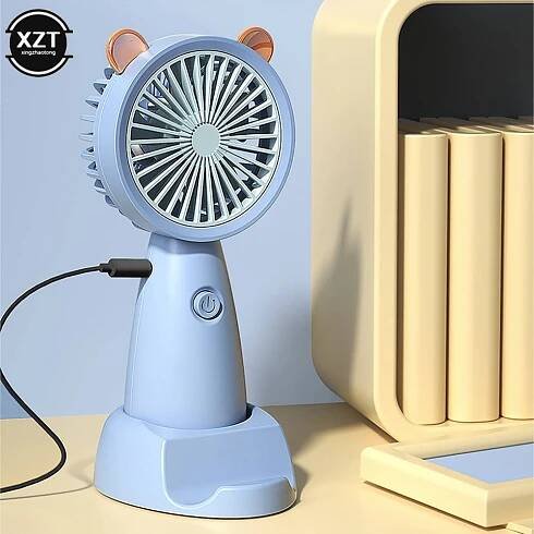Roztomilý přenosný mini USB ventilátor - Kupradost