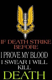 Indian Army Logo Courage In Death Quote Wallpaper