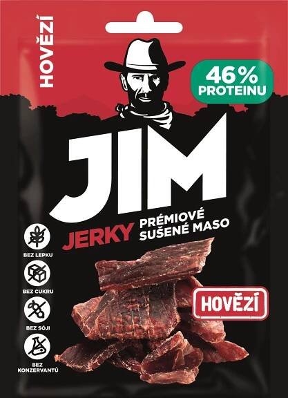 Jim Jerky sušené hovězí maso 23 g
