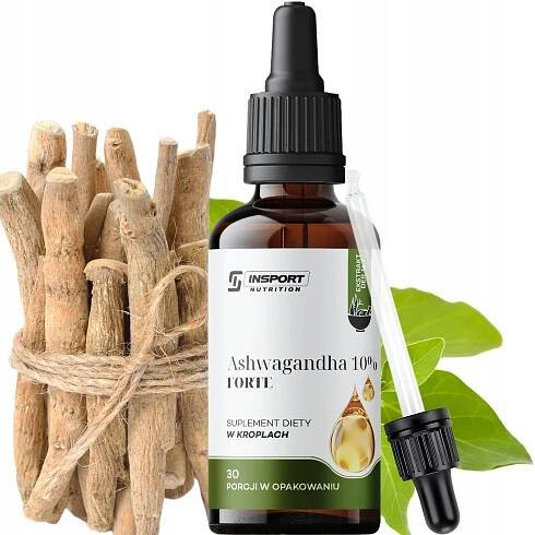 ASHWAGANDHA FORTE KAPKY 30ml 10% VITANOLIDŮ PAMĚŤ KONCENTRACE