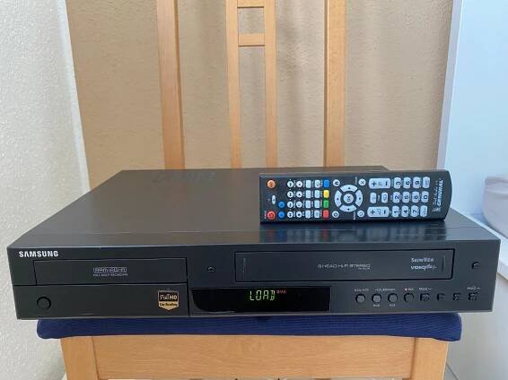 Combo rekordér Samsung DVD-VR375 -kopíruje z VHS na DVD, HDMI výstup! - TV, audio, video