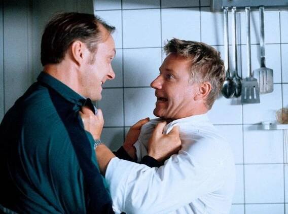 Volejte policii 110 - Henkersmahlzeit - Z filmu - Martin Brambach, Jörg Schüttauf