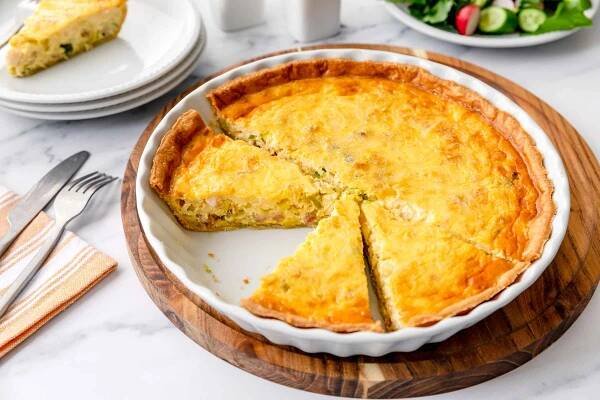 Quiche Lorraine with Leek