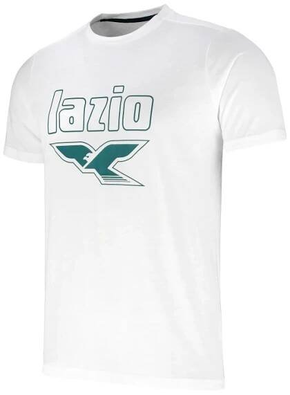 SS LAZIO WHITE GRAPHIC T-SHIRT 2025/26