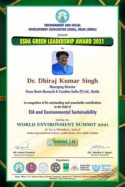 ESDA Green Awardees 2021 – ENVIRONMENT AND SOCIAL –