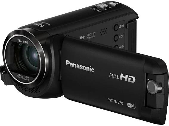 Panasonic HC-W580 Full HD kamera s funkcí duálního fotoaparátu (90x inteligentní zoom, 50xm HDR filmový optický zoom, 28mm širokoúhlý objektiv), černá - Značkový obchod Panasonic