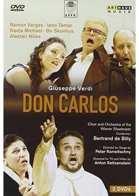 Giuseppe Verdi - Don Carlos/Kompletní opera DVD