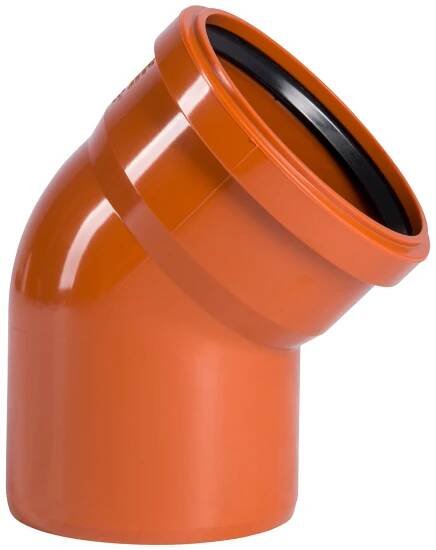 OSMA KGB koleno DN110 oranžové 45° od 28 Kč