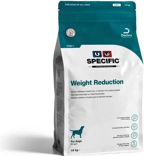 Specific CRD-1 Weight reduction 1,6 kg
