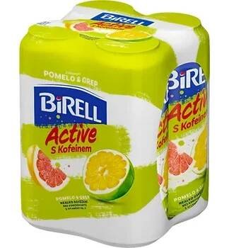 Birell Active Pomelo a Grep s kofeinem 4x0,5l 2l