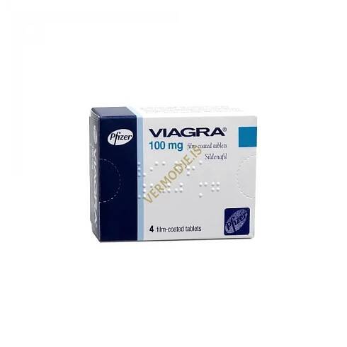 Viagra Pfizer (Sildenafil) - 4 tabs (100 mg/tab) - 2025 Cena