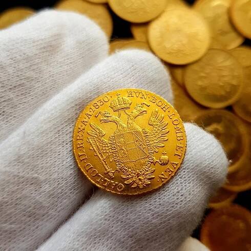 Dukát 1830 B. (mincovna Kremnice) - František II. krásný a vzácný - Numismatika