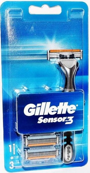 Gillette Sensor3 + 6 ks hlavic