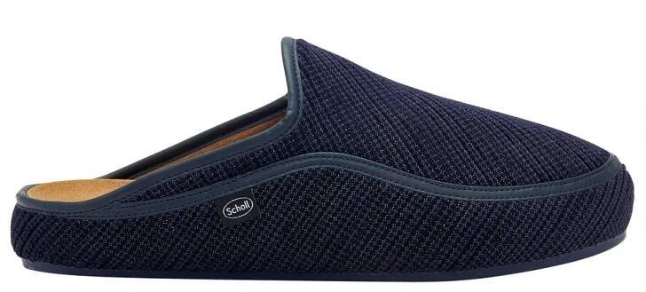 Scholl BRANDY- zdravotní pánská domácí obuv barva námořnická modř - Schollshop.cz