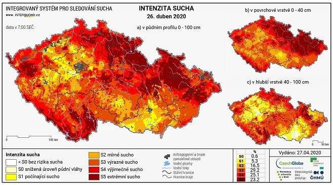 Česko zažívá nejhorší sucho za posledních 500 let, konec je v nedohlednu