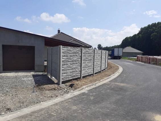 Betonové ploty - PSK-ploty - Ostrava