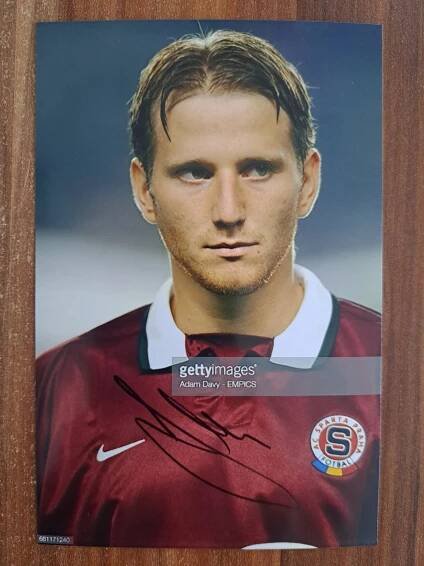Orig.autogram Tomáš Jůn (Sparta Praha)