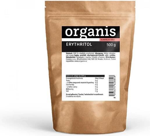 Organis Erythritol 500 g