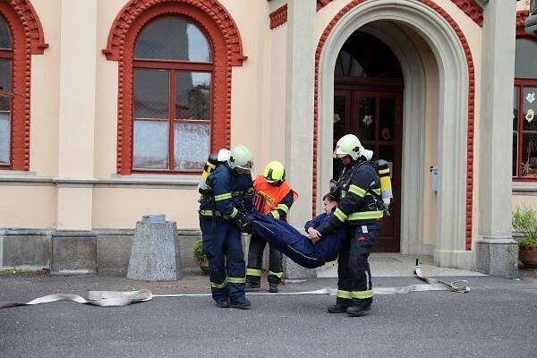OBRAZEM: Hasiči v Rumburku připravili pro děti odpoledne plné zábavy