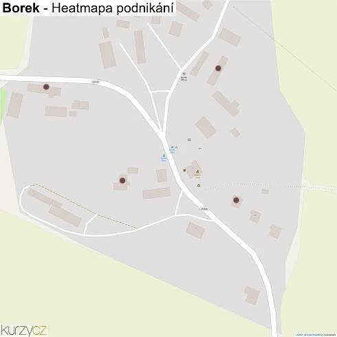 Borek - mapy | Kurzy.cz