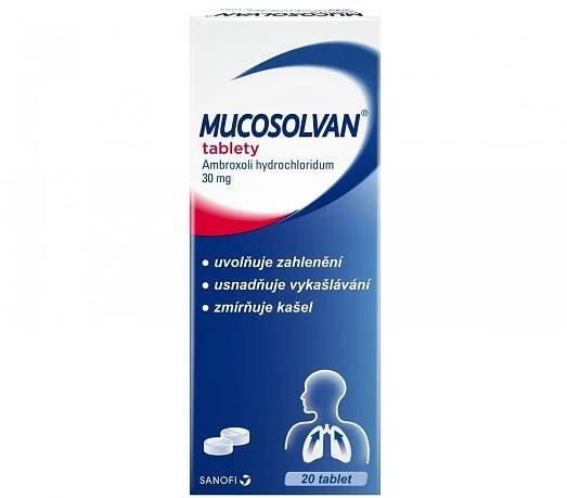 MUCOSOLVAN 30MG neobalené tablety 20