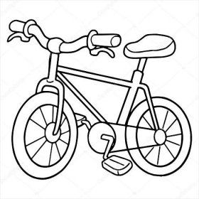 Bike Cartoon Images Drawing