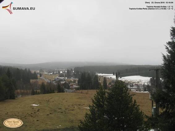 Teplota výrazně poklesla během pár minut - Šumava.eu - webkamery, zpravodajství, počasí, uzdravuje,