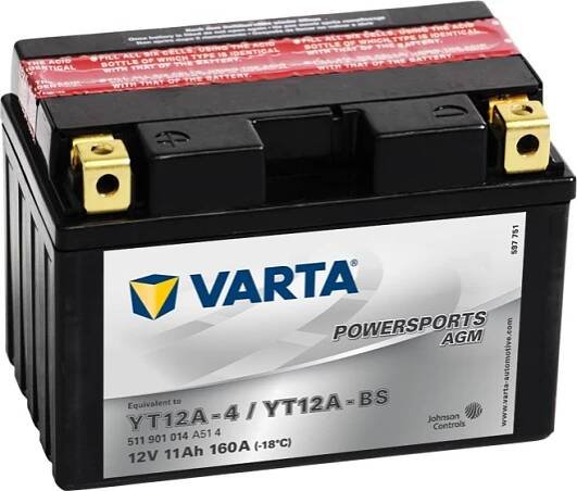 Varta YT12A-BS 12V 11Ah od 935 Kč