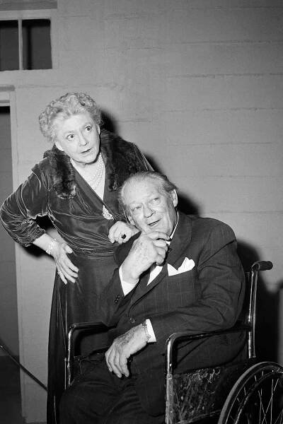 Ethel Barrymore and Lionel Barrymore reunite for 'Main Street to Broadway' in 1953