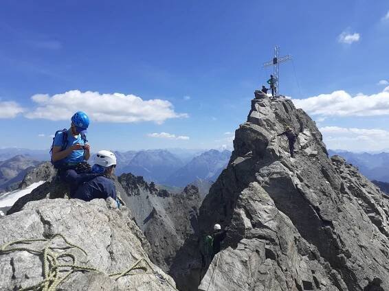 Dreiländerspitze 3197m - Silvretta