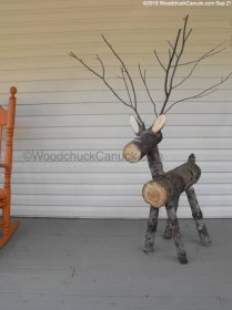 firewood,reindeer,logs Simple Christmas, Christmas Yard, Reindeer Christmas, Log Projects