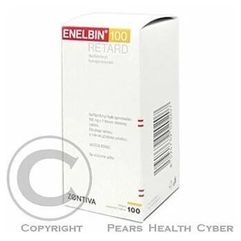 ENELBIN 100 RETARD  100X100MG Tabl. s prodl. uvol. (Cévy)