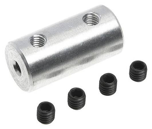 Spojka hřídelí 2.3/2.0mm, prům. 9mm
