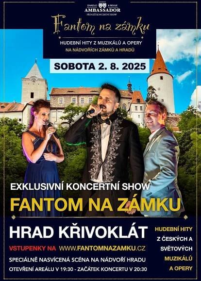 Fantom na hradě - Křivoklát – vstupenky