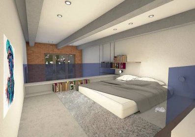 Loftové byty Mincovňa - apartmánové ubytovanie Kremnica, spálňa