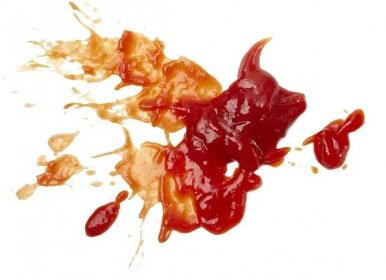 kečup skvrna špinavé koření koření jídlo - rozlití - stock snímky, obrázky a fotky