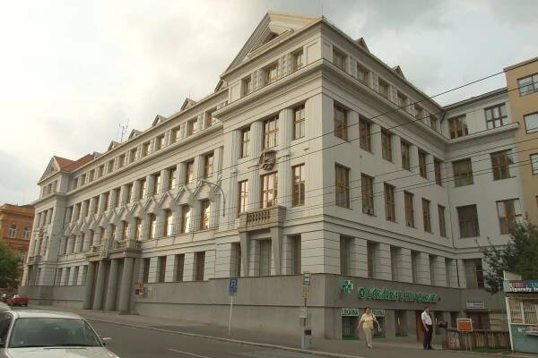 Budova pošty na rohu Kounicovy a Sušilovy ulice