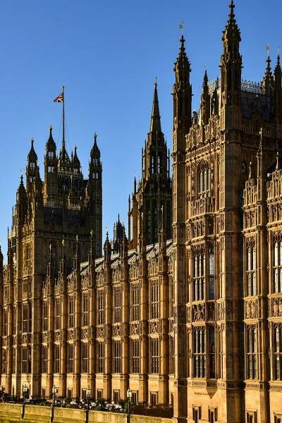 Ohromující Gotická Architektura Westminsterského Paláce · Základová fotografie zdarma