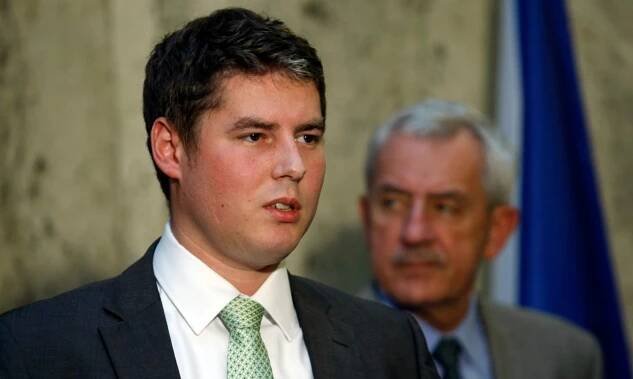 Martin Hlaváček (za ANO) v roce 2012 jako náměstek ministra zemědělství.