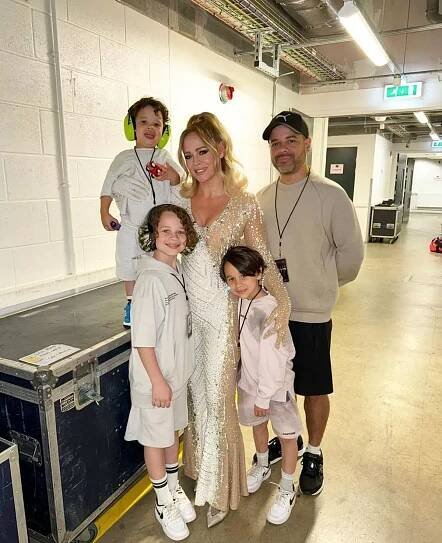 The popstar and actress revealed she's eager to get back on the stage when her children are older