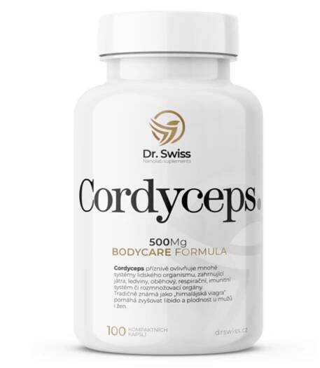 Dr. Swiss Cordyceps 100 kapslí