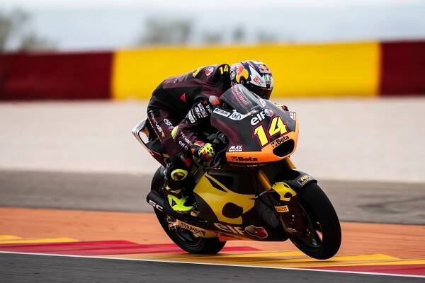 Strong Saturday comeback for Arbolino in Aragon - ELF Marc VDS Racing Team